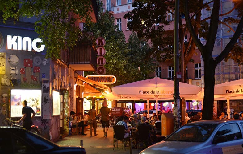 Boxhagener Kiez street